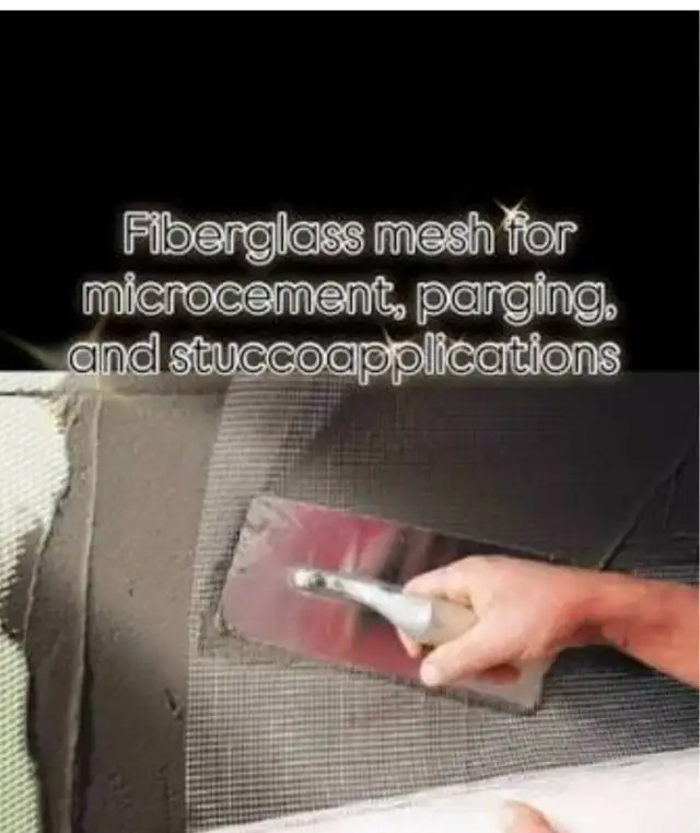 Fiberglass Mesh for Microcement and Stucco