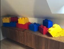 9x Coffres Lego rangement Lot