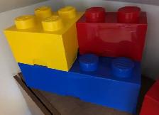 9x Coffres Lego rangement Lot - Photo 2