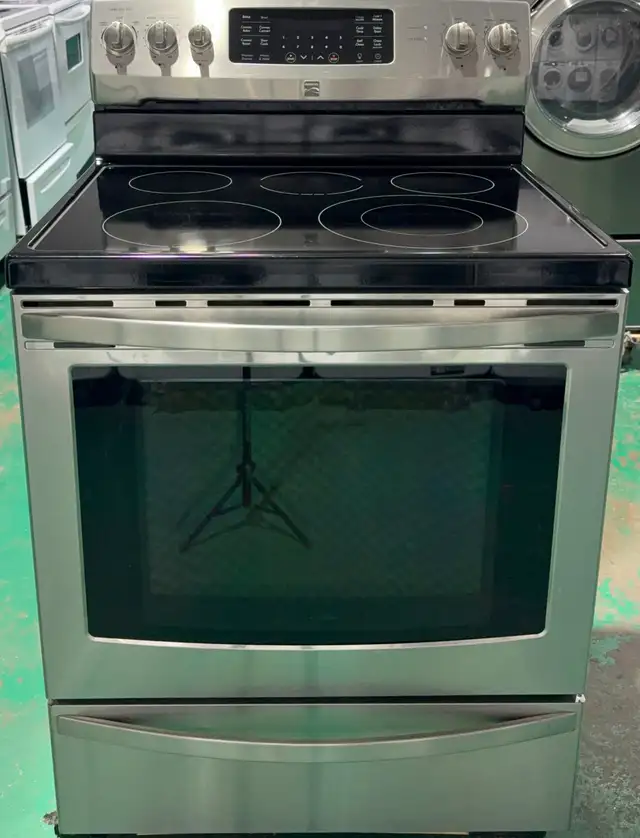 Reconditioned Kenmore Glass Top Stove 970C653730 (S4378) $525