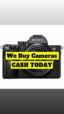 SELL YOUR Camera CASH TODAY