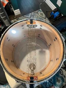 Original 1967 15" x 12" Ludwig Marching Snare Drum For Sale - Photo 2