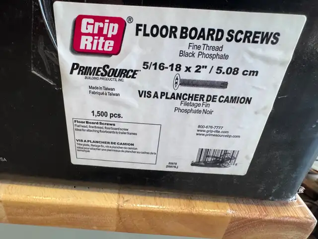 Grip Rite Floor Board Screws