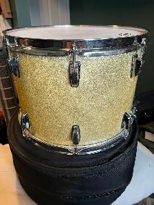 Original 1967 15" x 12" Ludwig Marching Snare Drum For Sale - Photo 4