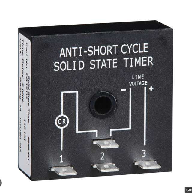 Solid state timer anti-short-cycle 24vac USAGER TA24A5