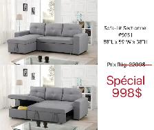 100% NEUF!! Futon/sofa/canapé/lit en liquidation - Photo 9