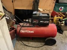 Free air compressor