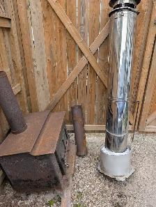 Cast Iron Wood Burning Fireplace Stove For Sale - Photo 5