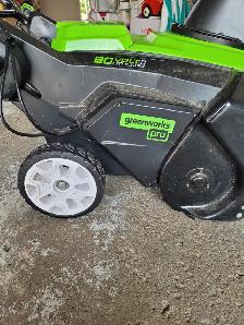 Battery 80Volts Snow Blower