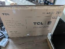 Brand New TCL 75" Inch 4K QLED Smart TV For Sale - Photo 5