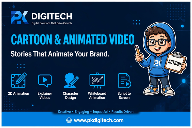 Website, App, Logo & Digital Marketing Services | PK DIGITECH