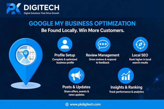 Website, App, Logo & Digital Marketing Services | PK DIGITECH