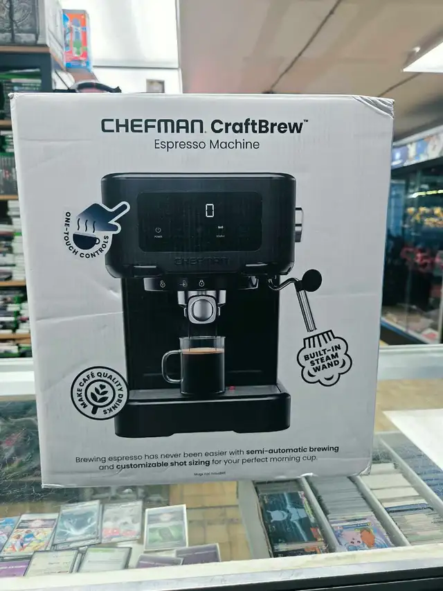 Chefman CraftBrew Espresso Machine