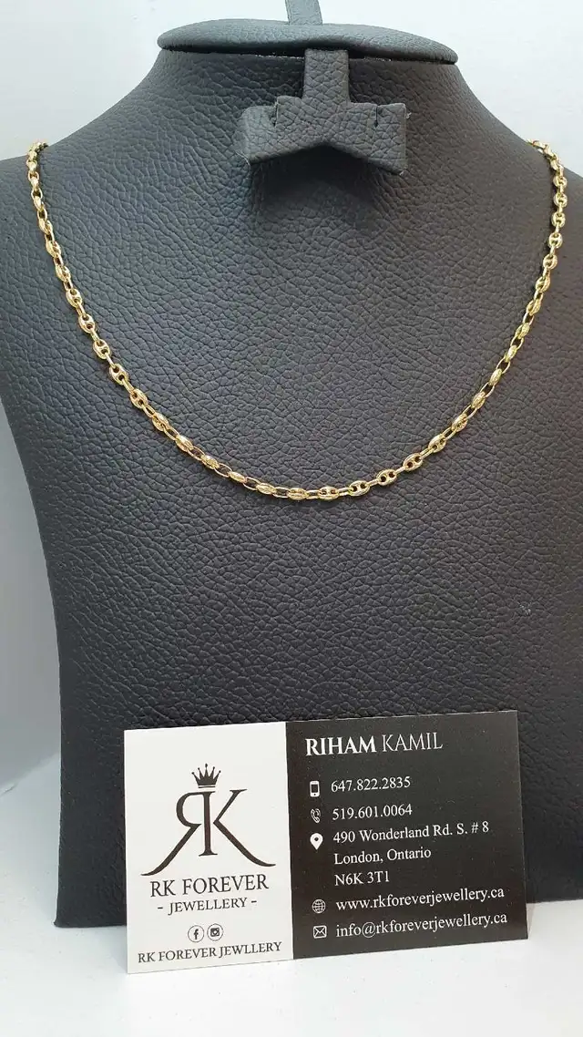 10k yellow gold Gucci Chain # R6
