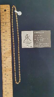 10k yellow gold Gucci Chain # R6 - Photo 7