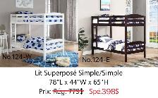 100%NEUF!! Brand New Bunk Bed/DES LIT SUPERPOSE/ LIQUIDATION!! - Photo 5