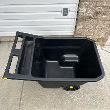Gorilla Carts 5 cu. ft. Poly Yard Cart - Photo 2