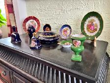 Gold Gilded Porcelain Collectibles - Limoges - Paris France - Photo 3