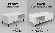 Brand New 2-door Coffee Table with Storage $ 99 - Photo 7