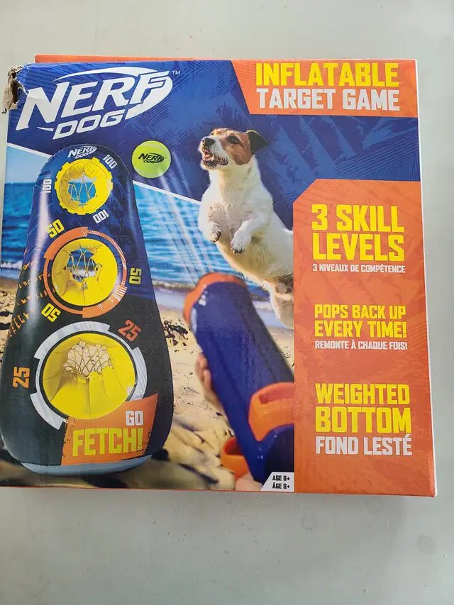 Inflatable dog game