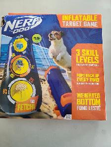 Inflatable dog game