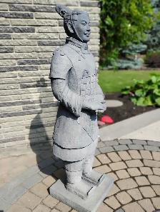 TERRACOTTA WARRIOR REPLICA STATUE - Photo 3