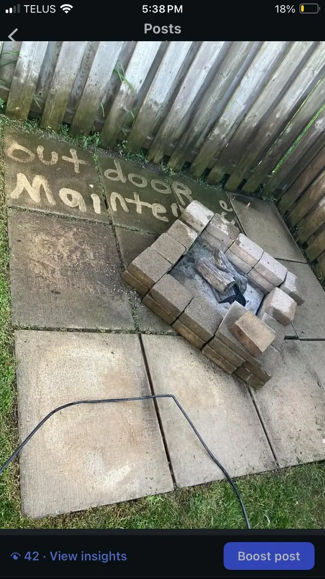 pressure washing