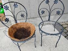 ORNAMENTAL GARDEN CHAIRS