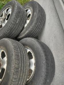 4 jantes 215-70R16 Origine Honda CRV 2016. Bolt Pattern 5x114.3 - Photo 6