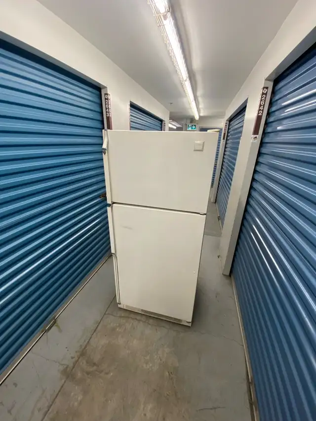 WHITE TOP FREEZER FRIDGE 30"