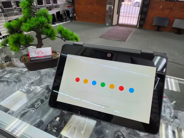 Laptop HP tactile chromebook pas cher