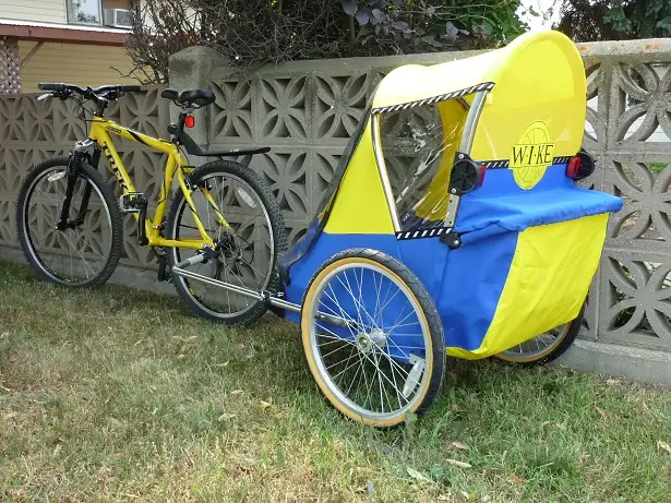 Trek Mountain Bike and Dog Trailer will sell separately