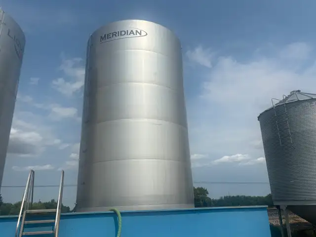 Meridian 38,000 Gallon Stainless Steel Liquid Fertilizer Tanks