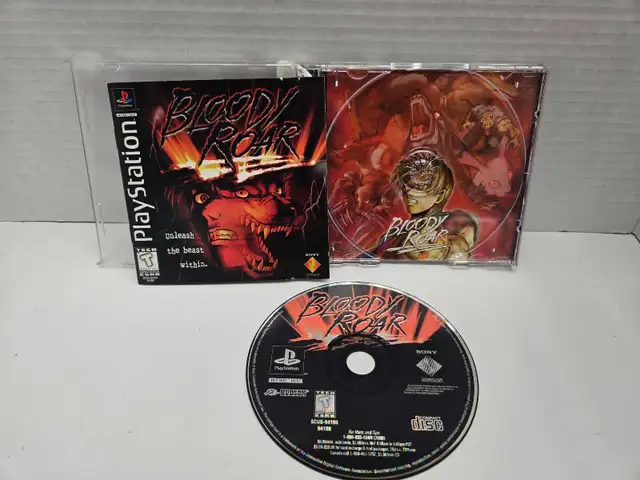 PS1 Bloody Roar - Complete