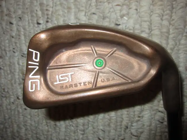 MINT #1-9,pw,sw,lw PING BERYILLIUM COPPER IRONS