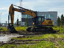 Finishing Excavator Operator