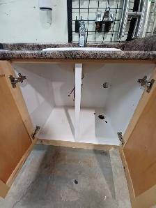 Double Maple Bathroom Vanity- 79'' - Photo 4