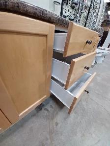 Double Maple Bathroom Vanity- 79'' - Photo 6
