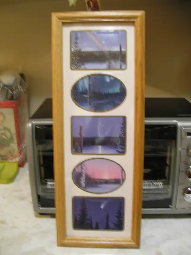 Glen Scrimshaw Pictures in Wooden Frame