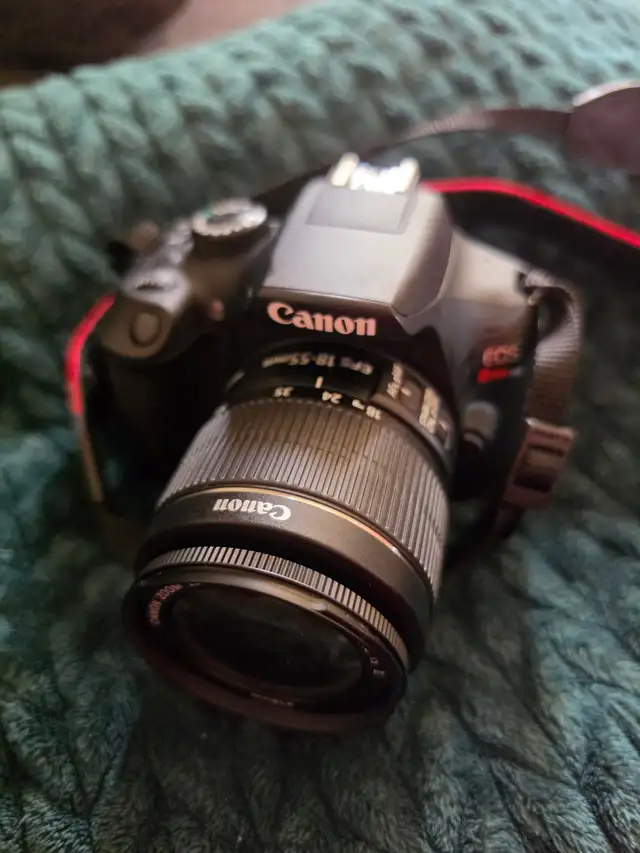 Canon EOS Rebel T6 Camera with Lens and Case — $250 OBO