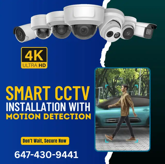 4K Security Camera & Alarm Package – Professional-Grade Protecti