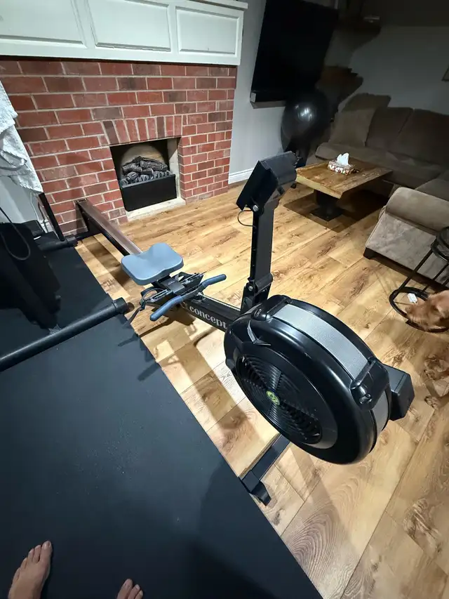 Concept 2 PM3 rowing machine