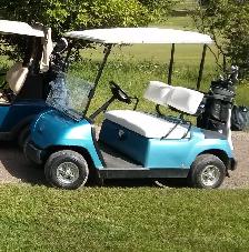 1998 Yamaha G16A gas golf cart - Photo 6