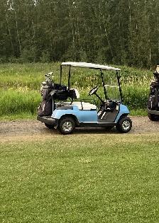 1998 Yamaha G16A gas golf cart - Photo 7