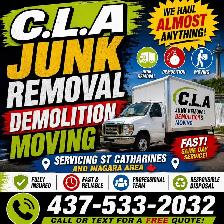 C.L.A Junk Removal  / Demolition & Moving @ 437-533-2032