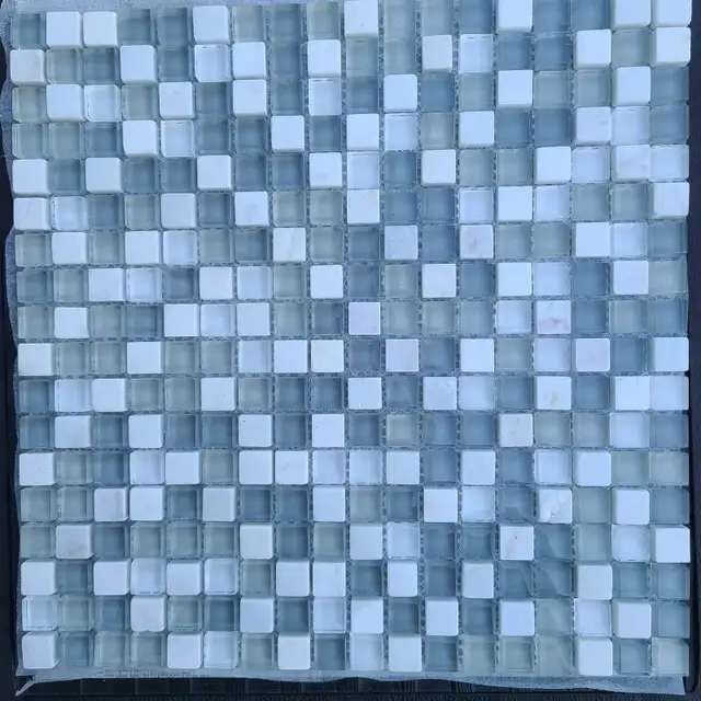 Brand new glass/marble mosaic Size 12'×12'