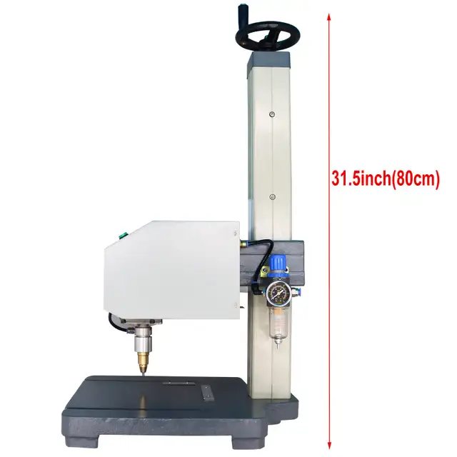 110V Touch screen Pneumatic Metal Mark Machine LCD 017308