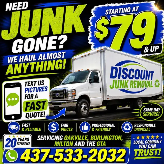 #1 CHEAP JUNK REMOVAL in GTA @ 437-533-2032