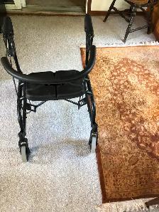 INVACARE WHEEL CHAIR, COLLAPSABLE  4 WHEEL WALKER - Photo 6