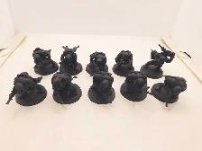 Warhammer 40k 10 Sneaky Like Ork Boyz /w Capes & Lasguns
